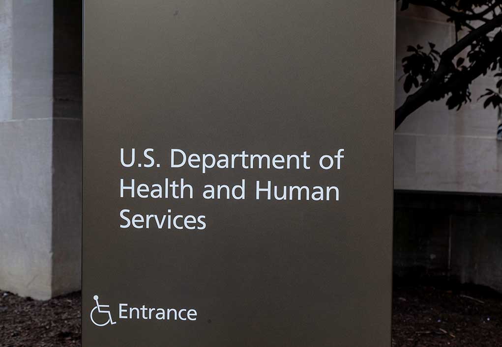 1787903039 featured image Sign for U.S. Department of Health and Human Services.