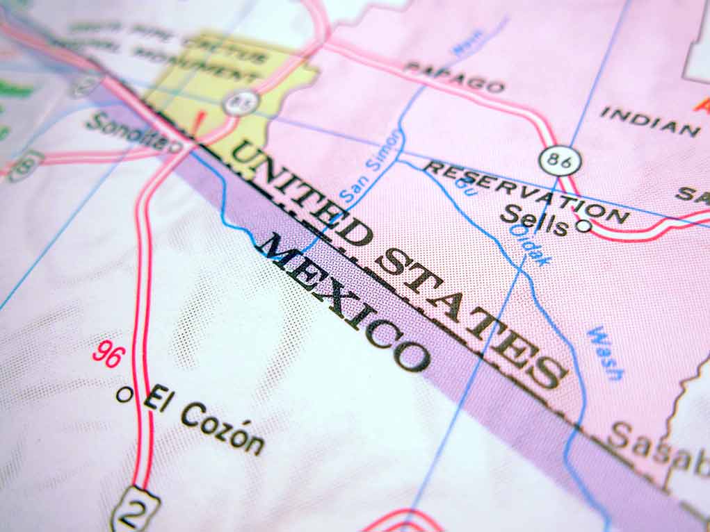 20054620 featured image Map showing United States and Mexico border area