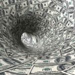 Foreign Dark Money’s Role in Wisconsin Supreme Court Election Revealed Tunnel of one hundred dollar bills.