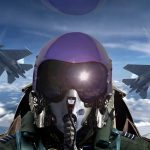 U.S. on Alert: Russian Warplanes Approach Alaska’s Airspace Pilot in cockpit with two fighter jets outside.