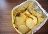 Armed Cops Invade Over… Chips?? Open bag of ridged potato chips