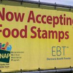 Governor BLAMES Trump While Sitting On BILLIONS Yellow sign now accepting food stamps EBT SNAP
