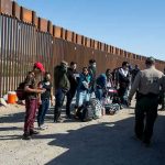 Cartel Threats Terrify Americans in Mexico Border patrol agents interact with a group of people