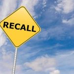 CDC’s Urgent Alert: Deadly Meals Discovered Yellow recall sign against blue cloudy sky
