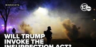 Trump threatens to deploy military on American soil as