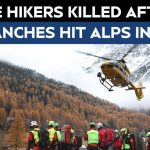 DEADLY Avalanche Wave Shreds Italy Italy Avalanche News | Five Hikers Killed as Avalanches Strike