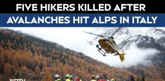 DEADLY Avalanche Wave Shreds Italy Italy Avalanche News | Five Hikers Killed as Avalanches Strike