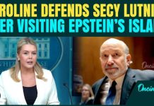 Leavitt DEFENDS Trump's Secretary Howard Lutnick Over