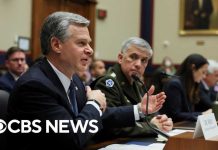 U.S. intelligence chiefs testify about national security threats