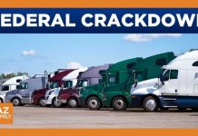 US government cracking down on migrant truckers, closes