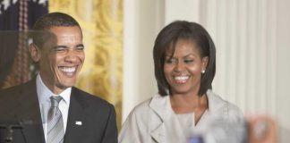 Obama’s SHOCKING Rebuke—Accidentally Armed the Right Former President Barack Obama and Michelle Obama smiling at a public event