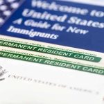 VP Vance’s Bombshell: Omar’s Immigration Scandal A guide for new immigrants alongside permanent resident cards and an American flag