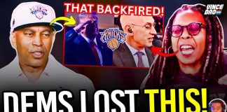 Whoopi Stuns: Defends Trump at MSG Trump HUMILIATES Democrats at New York Knicks Game as NBA Officials & Woke Media REALITY CHECK Dems!