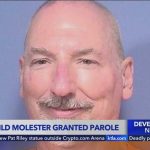 Serial child molester could be released from Southern California prison