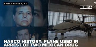 El Chapo Lawyer Teases List of 32 Officials Narco history: plane used in arrest of two Mexican drug lords on display in Santa Teresa