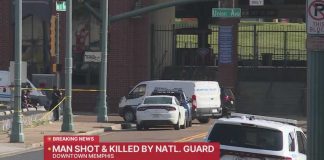 Two TN National Guard members fatally shot armed man in Downtown Memphis