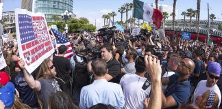 First Amendment Clash Erupts In Times Square