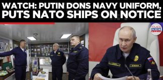 BREAKING: “Seize Our Ships, Face Retaliation”, Putin In Navy Uniform Issues Stark Warning To NATO