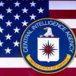 NATO Warning Hand-Delivered In Moscow CIA emblem on the United States flag
