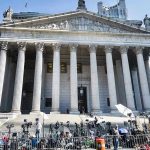 They Doxxed the Clancy Holdout Then THIS Happened Reporters and photographers gathered outside a neoclassical courthouse