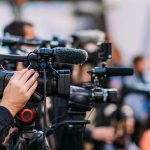 Hunter Biden Identifies Himself as 48% THIS!! Video cameras on tripods at a media event