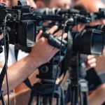 Was Your License Plate Searched by Police? Now You Can Check television cameras on tripods at a media event