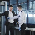 Airport Drug Searches SHUT DOWN After Comedians Sue airport security officer patting down a man at a metal detector