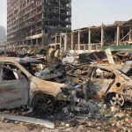 One of Israel’s Most Secret Operations Is Coming to Theaters Burned cars amid rubble in a destroyed urban area