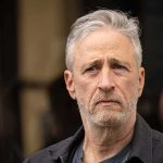 Jon Stewart Demands Constitution Be Changed By FORCE older man with gray hair and beard looking serious
